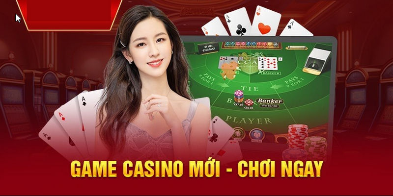 Giao diện sảnh game được thiết kế trực quan, dễ dàng sử dụng